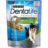 Picture of PURINA DENTALIFE DAILY ORAL CARE SMALL/MEDIUM DOG TREATS [198 g]