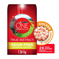 Picture of PURINA ONE SMARTBLEND TRUE INSTINCT GRAIN-FREE FORMULA DOG FOOD WITH REAL CHICKEN & SWEET POTATO [1.36 kg]
